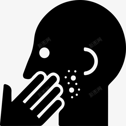 皮疹发烧细菌svg_新图网 https://ixintu.com 生病 皮疹 发烧 细菌 健康 病的