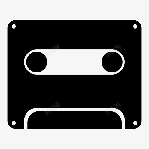 卡塞特磁带声音演出片svg_新图网 https://ixintu.com 塞特 磁带 声音 演出 出片 唱片 噪音 音乐 材料 项目 卡带