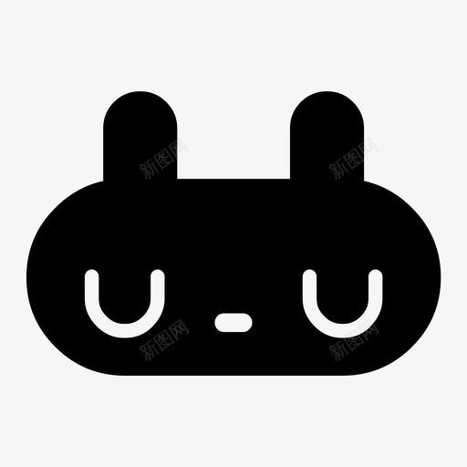 累兔脸可爱表情svg_新图网 https://ixintu.com 累瘫 兔脸 可爱 累兔 脸累 表情