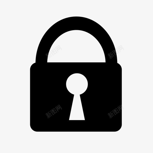 锁门钥匙svg_新图网 https://ixintu.com 锁门 钥匙 登录 密码 安全 勒奇 金融