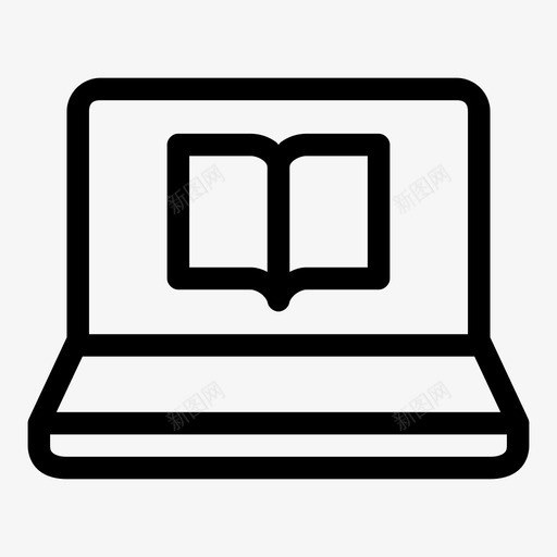 elearning笔记本电脑学生学校svg_新图网 https://ixintu.com 笔记本 电脑 学生 学校 阅读 书籍 在线 学校教育 课程 学院 班级