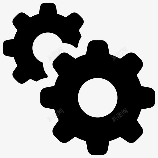 齿轮机械齿轮商业营销卷7svg_新图网 https://ixintu.com 齿轮 机械 商业 营销