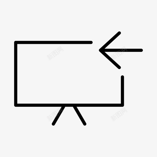 进口投影机办公室屏幕svg_新图网 https://ixintu.com 投影机 进口 办公室 屏幕 工作