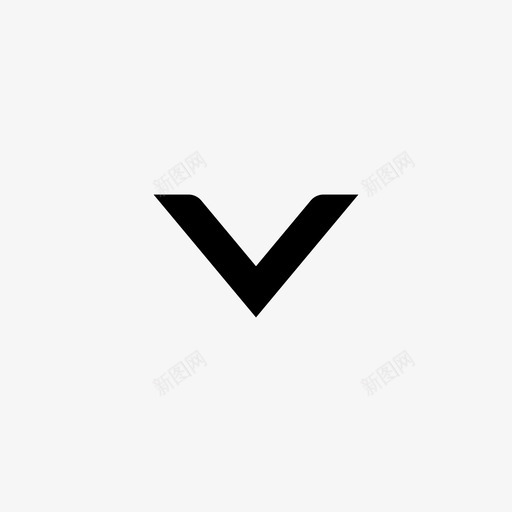 向下箭头菜单导航svg_新图网 https://ixintu.com 箭头 向下 菜单 导航 指针