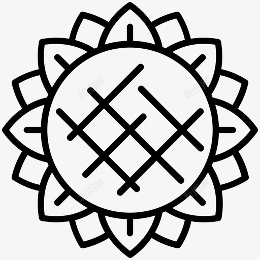 向日葵花朵农场svg_新图网 https://ixintu.com 农场 向日葵 花朵 礼物 美味
