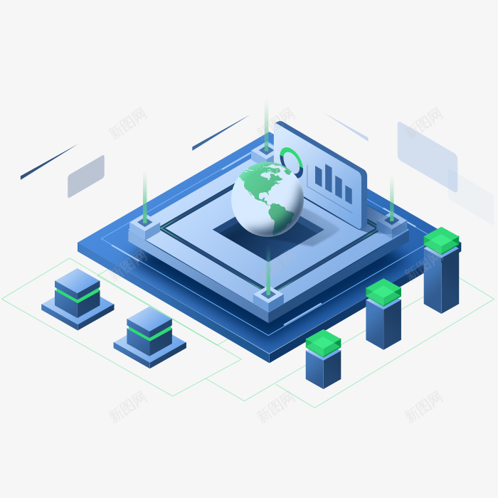 网站安全云防护系统png免抠素材_新图网 https://ixintu.com 网站 安全 防护 系统