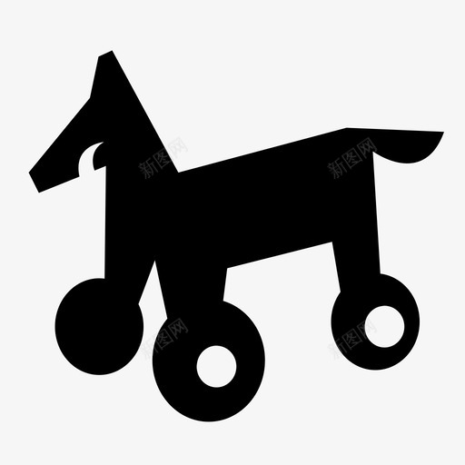 玩具马孩子滚动svg_新图网 https://ixintu.com 玩具 马玩具 马孩子 孩子 滚动 玩具店