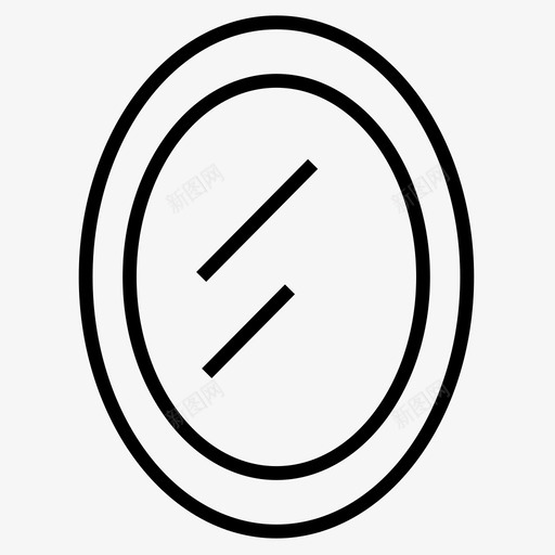 镜子打破装饰svg_新图网 https://ixintu.com 镜子 打破 装饰 家具 玻璃 悬挂 家居 反光 墙壁 家居装饰