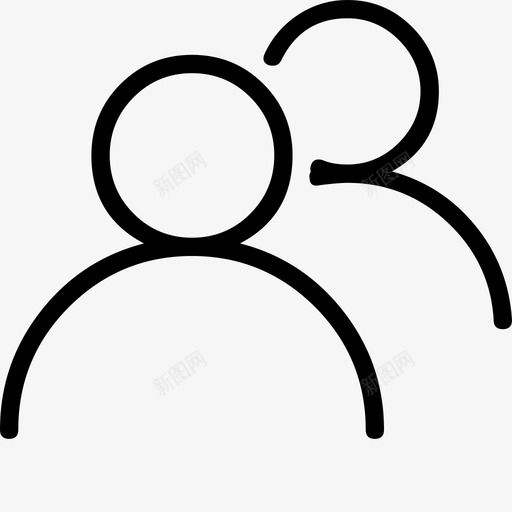 people3个人svg_新图网 https://ixintu.com 个人