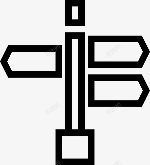 路标街道名称道路svg_新图网 https://ixintu.com 路标 街道 名称 道路 标记 位置 交叉口 信息 方向 大道 交通