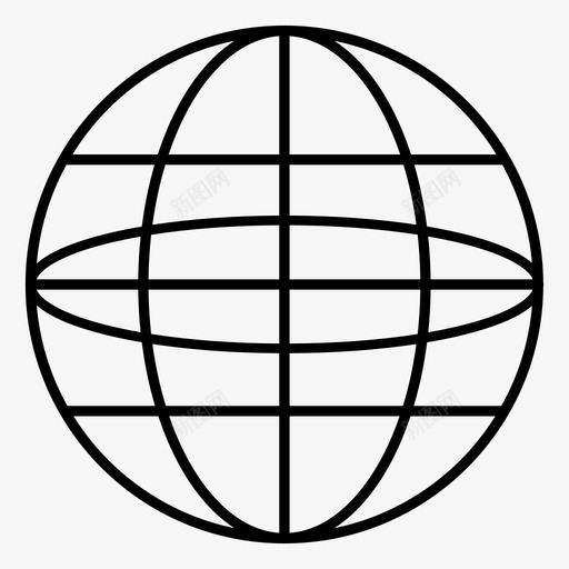 地球赤道地图svg_新图网 https://ixintu.com 地球 行星 赤道 地图 其他