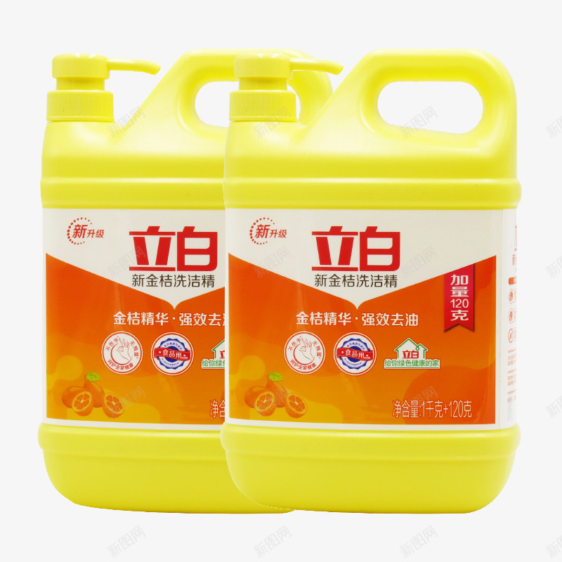 立白洗洁精新金桔1kg加量120g超市同款两大瓶实png免抠素材_新图网 https://ixintu.com 立白 洗洁 精新 金桔 加量 超市 同款 两大 瓶实