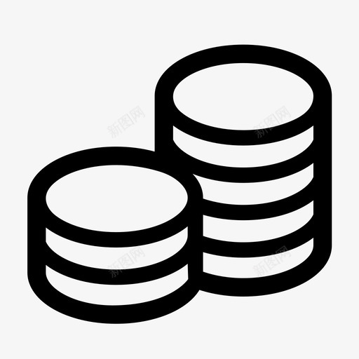 硬币粗体美元svg_新图网 https://ixintu.com 硬币 粗体 美元 黄金 持有 货币 不出 出售 网络