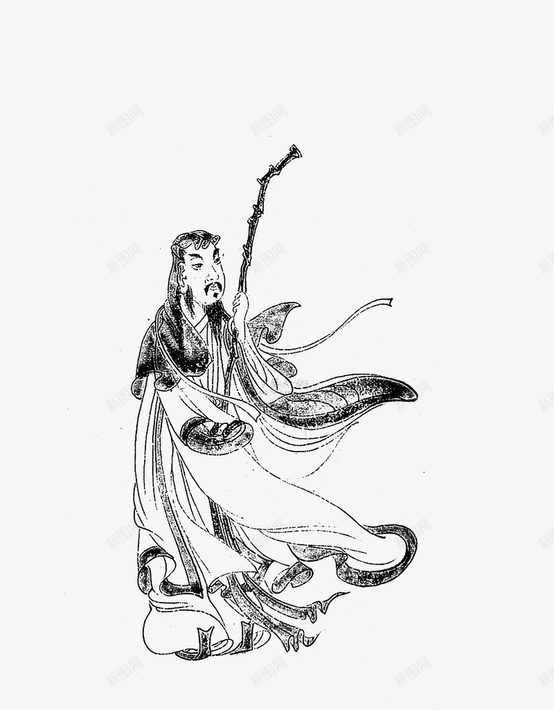陶渊明png免抠素材_新图网 https://ixintu.com 陶渊明