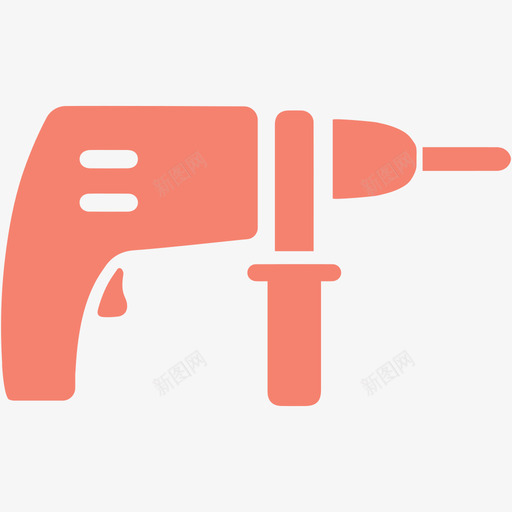 钻孔钻具手svg_新图网 https://ixintu.com 工具 钻孔 钻具 手工 施工