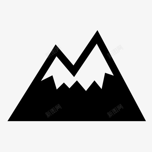 高山意外死亡svg_新图网 https://ixintu.com 灾难 高山 意外 死亡 全球 变暖 降雪