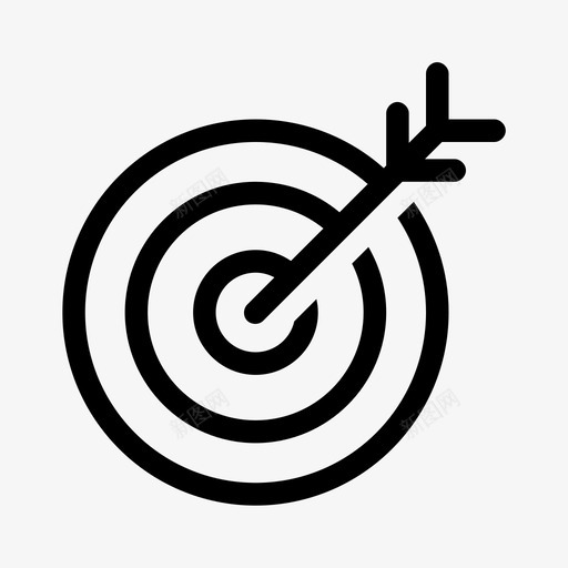公牛眼射击瞄准svg_新图网 https://ixintu.com 公牛 牛眼 瞄准 射击