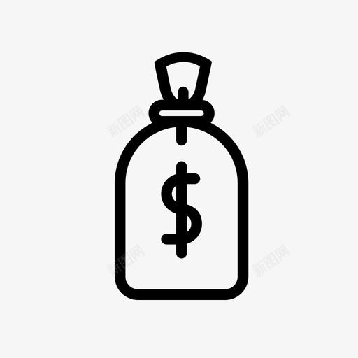 钱包银行硬币svg_新图网 https://ixintu.com 钱包 银行 硬币 钱美元 美元 必备 套装