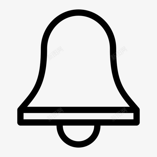铃声通知网络导航粗体svg_新图网 https://ixintu.com 铃声 通知 网络导航 粗体