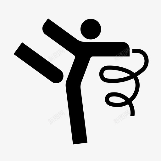 体操艺术竞赛舞蹈svg_新图网 https://ixintu.com 体操 艺术 体育 竞赛 舞蹈 奥运会