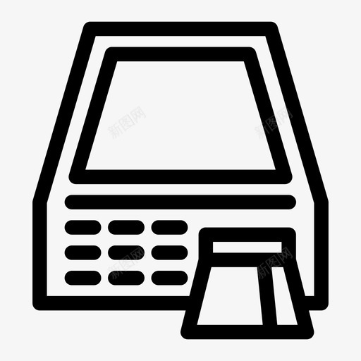 自动取款机卡钱svg_新图网 https://ixintu.com 自动 取款机 卡钱 付款