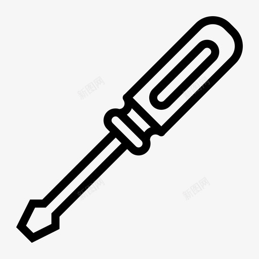 螺丝刀设备配件svg_新图网 https://ixintu.com 螺丝刀 设备 工具 配件 修理