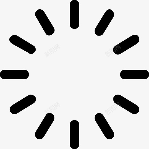 loading等待菊花svg_新图网 https://ixintu.com 等待 菊花
