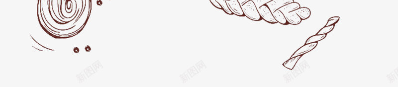 烘焙简笔画png免抠素材_新图网 https://ixintu.com 烘焙 笔画