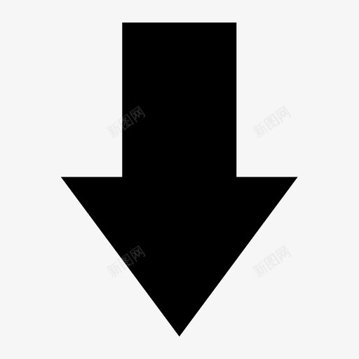 icon排序箭头降序svg_新图网 https://ixintu.com 排序 箭头 降序