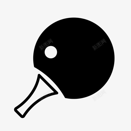 乒乓球比赛奥运会svg_新图网 https://ixintu.com 乒乓球 比赛 奥运会 球拍 运动 体育