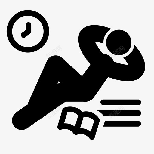 拖延任务提醒svg_新图网 https://ixintu.com 工作 拖延 任务 提醒 放松 记录 列出 忘记 流动 避免 创造性