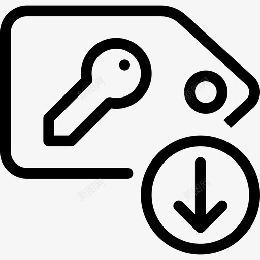 键标记向下标签锁定svg_新图网 https://ixintu.com 标记 下键 向下 标签 锁定 搜索引擎 优化 图标