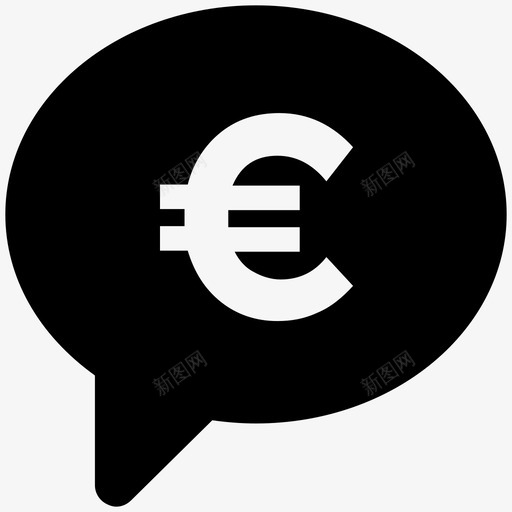 聊天泡泡搜索引擎优化一个大胆的营销固体图标svg_新图网 https://ixintu.com 聊天 泡泡 搜索引擎 优化 一个 大胆 营销 固体 图标
