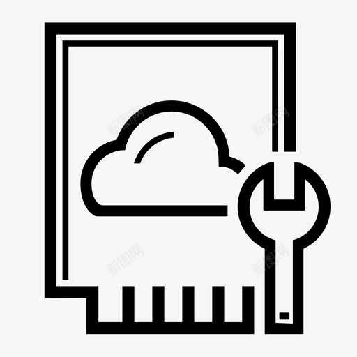 云存储解决方案svg_新图网 https://ixintu.com 存储 解决方案