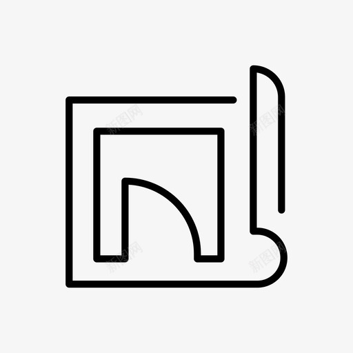 蓝图建筑图纸svg_新图网 https://ixintu.com 建筑 蓝图 图纸 平面图 地图 随机 收集