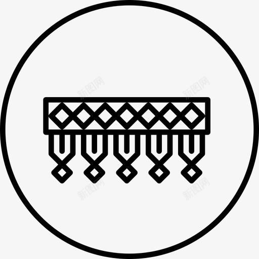 托兰拱门装饰svg_新图网 https://ixintu.com 灯节 托兰 拱门 装饰 祖玛排 圆线