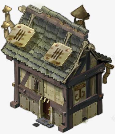 游戏里的古代建筑小楼png免抠素材_新图网 https://ixintu.com 古代建筑小楼 游戏