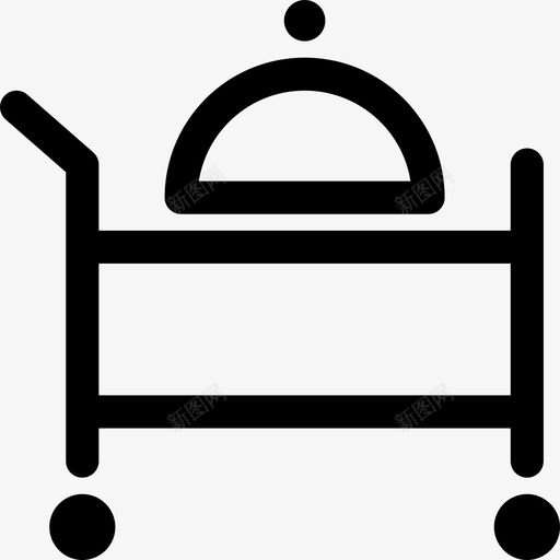 客房服务手推车食物svg_新图网 https://ixintu.com 客房服务 酒店 手推车 食物 盖子 餐食 大楼