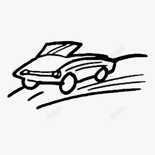 跑车涂鸦驾驶汽车侧面svg_新图网 https://ixintu.com 跑车 涂鸦 运输 驾驶 汽车 侧面 旅行