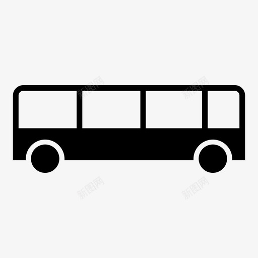 公交车站校车svg_新图网 https://ixintu.com 公交 校车 公交车 车站 班车