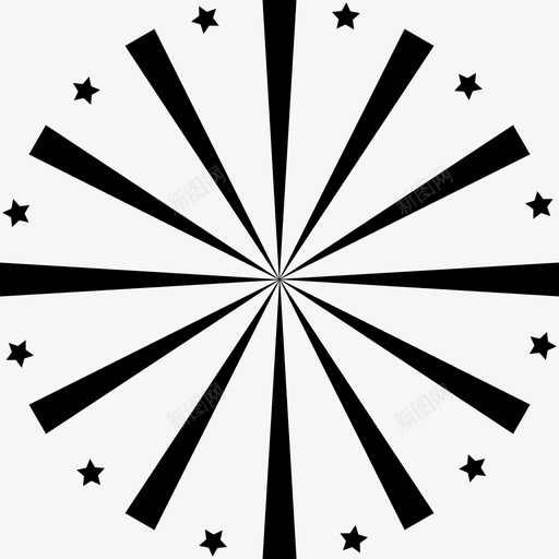 烟花生日聚会庆祝svg_新图网 https://ixintu.com 烟花 生日 聚会 庆祝 彩带