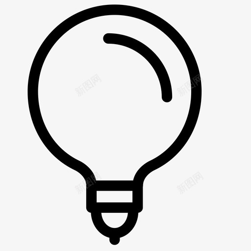 灯标志想法svg_新图网 https://ixintu.com 灯标 标志 想法 点击 灯泡 亮度 弓箭手 分析 开始