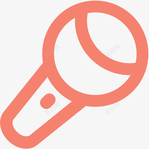 麦克风音乐加粗线条图标svg_新图网 https://ixintu.com 麦克风 音乐 加粗 粗线条 图标