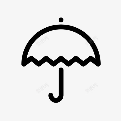 伞附件粗体svg_新图网 https://ixintu.com 附件 粗体 金色 保留 打开 下雨 出售