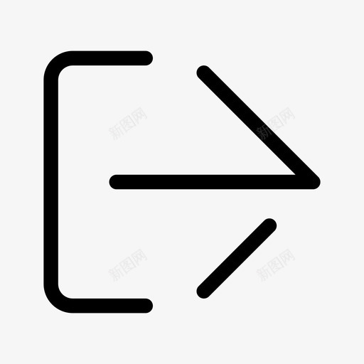 icon输出退出复制01svg_新图网 https://ixintu.com 输出 退出 复制