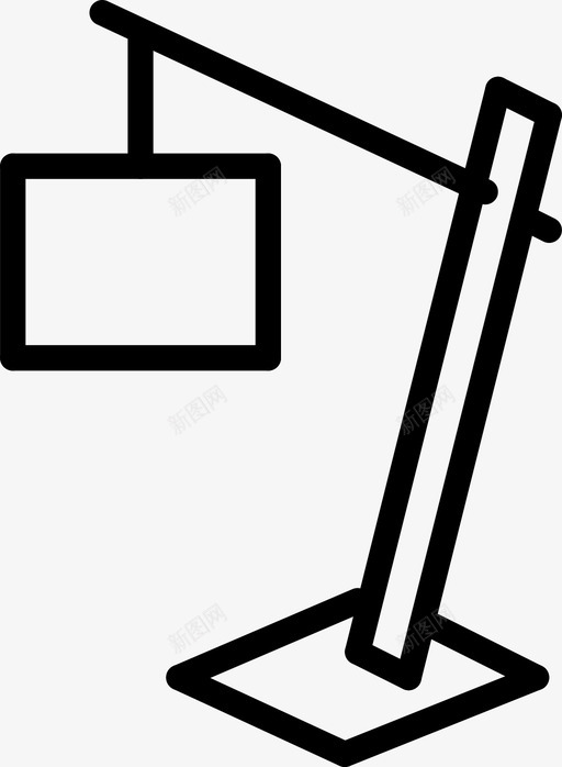 落地灯灯具现代svg_新图网 https://ixintu.com 落地灯 灯具 现代 外形