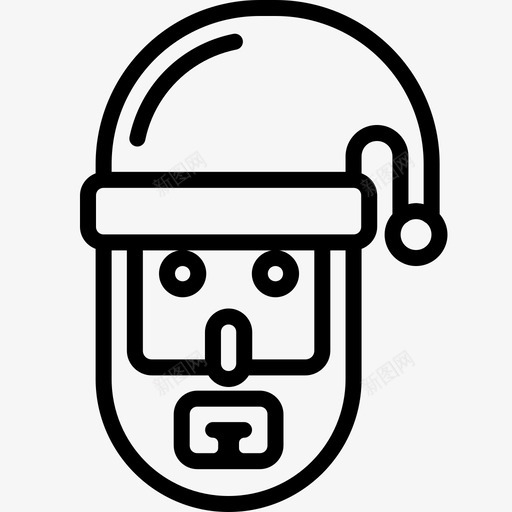 圣诞老人圣诞节假日svg_新图网 https://ixintu.com 圣诞老人 圣诞 圣诞节 节假日 新年