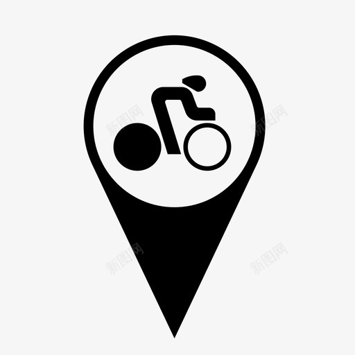 自行车跑道自行车比赛svg_新图网 https://ixintu.com 自行车 跑道 比赛 奥运会 体育
