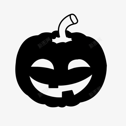 jackolanternjacko灯笼秋季svg_新图网 https://ixintu.com 灯笼 秋季 装饰 万圣节 南瓜
