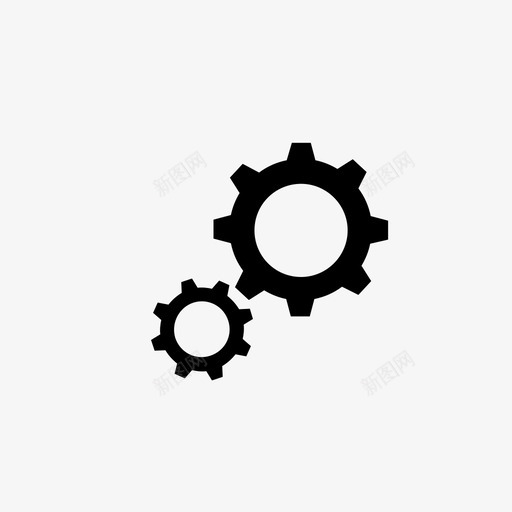 齿轮调整工具svg_新图网 https://ixintu.com 齿轮 调整 调整工 工具